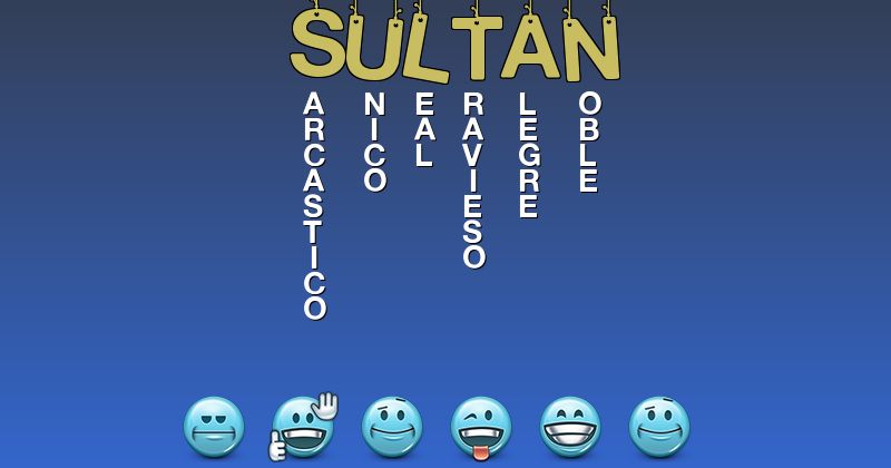 Emoticones para sultan - Emoticones para tu nombre