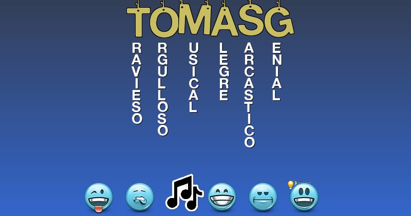 Emoticones para tomas.g - Emoticones para tu nombre