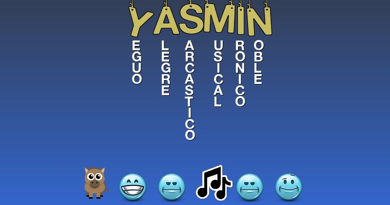 Emoticones para yasmin - Emoticones para tu nombre