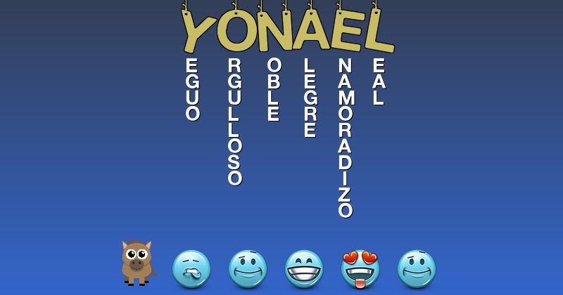 Emoticones para yonael - Emoticones para tu nombre
