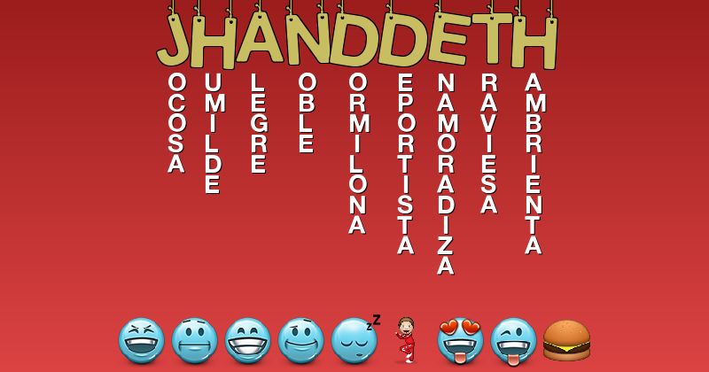 Emoticones para jhanddeth - Emoticones para tu nombre