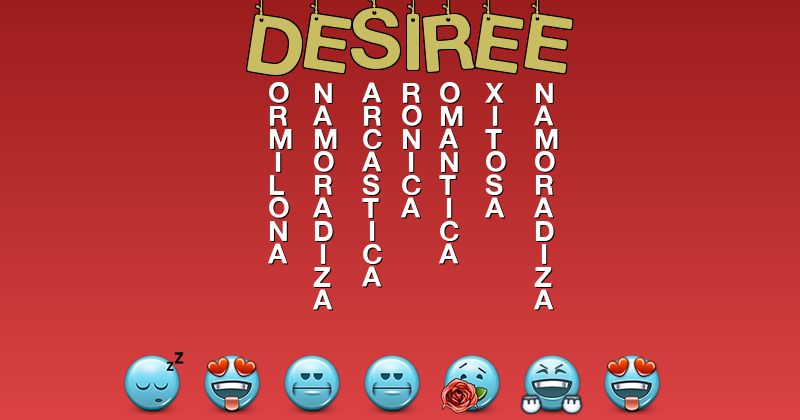 Emoticones para desireé - Emoticones para tu nombre