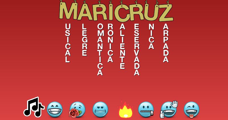 Emoticones para maricruz - Emoticones para tu nombre