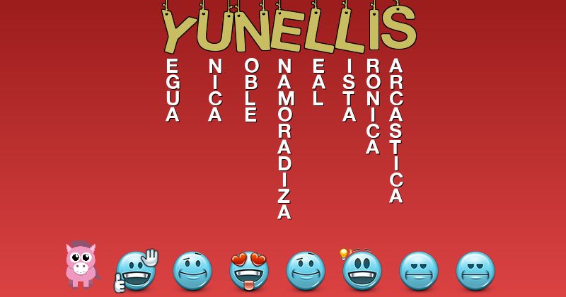 Emoticones para yunellis - Emoticones para tu nombre