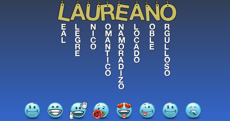 Emoticones para laureano - Emoticones para tu nombre