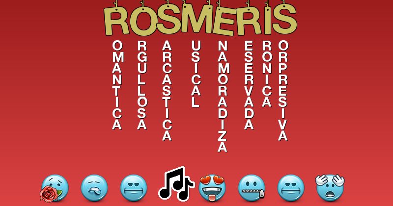 Emoticones para rosmeris - Emoticones para tu nombre