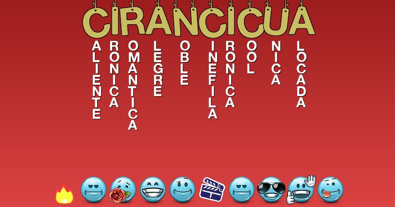 Emoticones para ciran8cicua - Emoticones para tu nombre