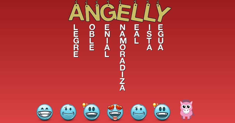Emoticones para angelly - Emoticones para tu nombre