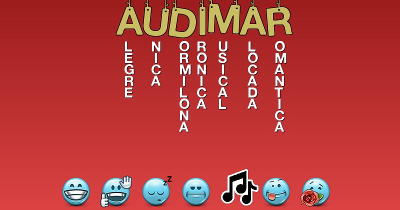 Emoticones para audimar - Emoticones para tu nombre