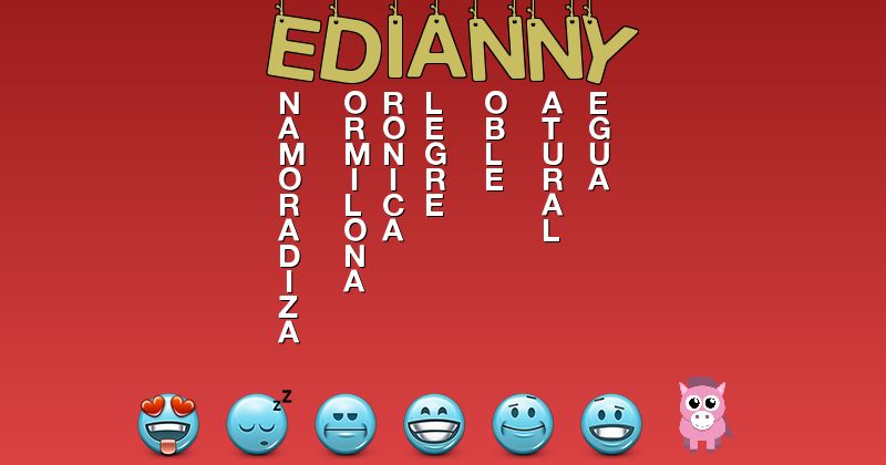 Emoticones para edianny - Emoticones para tu nombre