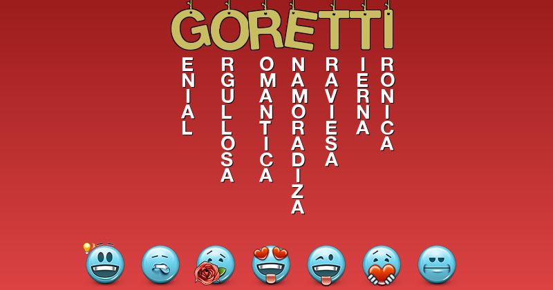 Emoticones para goretti - Emoticones para tu nombre