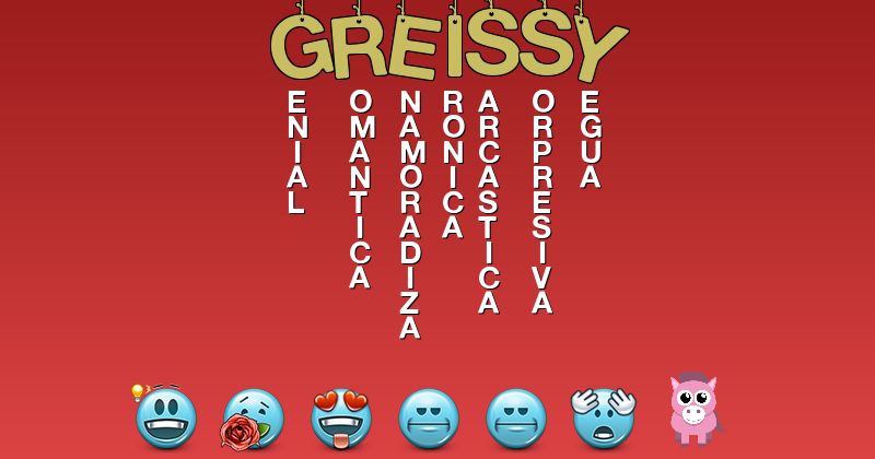 Emoticones para greissy - Emoticones para tu nombre