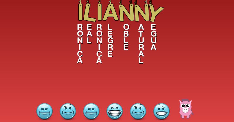 Emoticones para ilianny - Emoticones para tu nombre