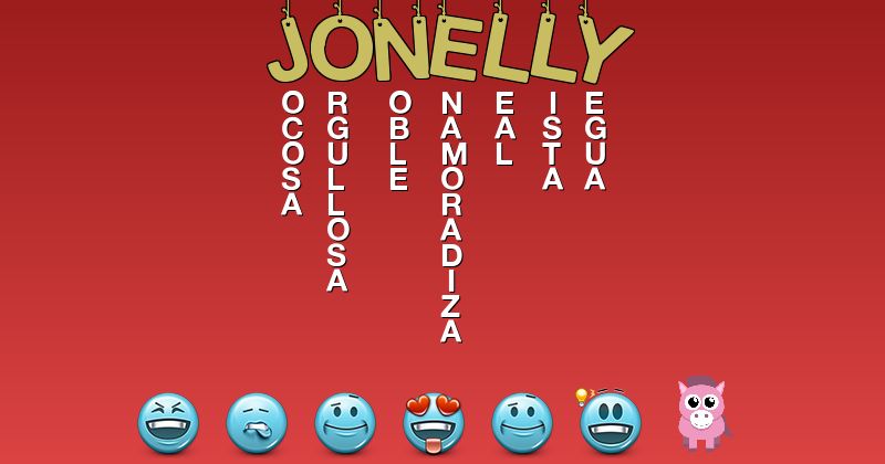 Emoticones para jonelly - Emoticones para tu nombre