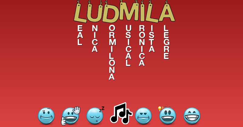 Emoticones para ludmila - Emoticones para tu nombre