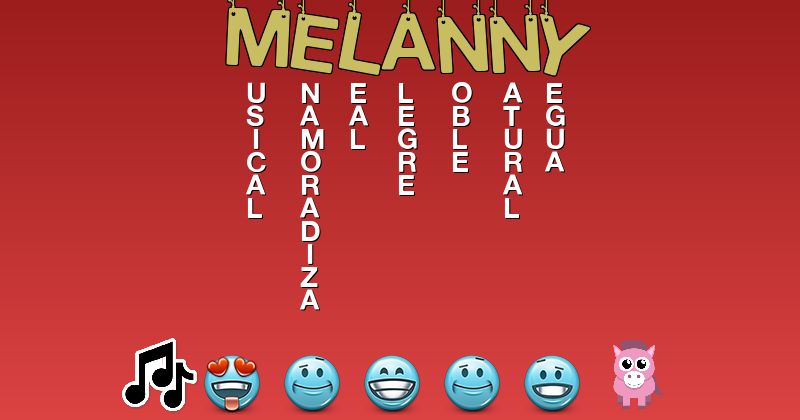 Emoticones para melanny - Emoticones para tu nombre