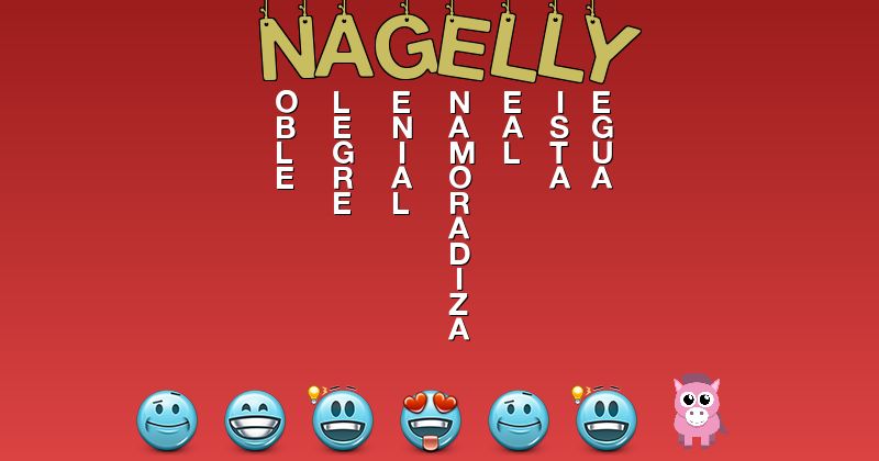 Emoticones para nagelly - Emoticones para tu nombre