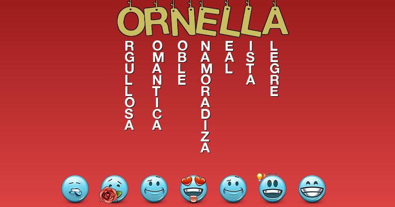 Emoticones para ornella - Emoticones para tu nombre