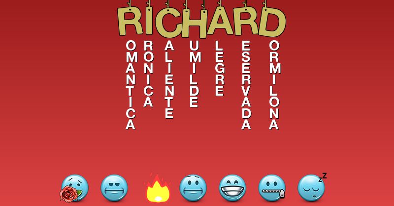 Emoticones para richard - Emoticones para tu nombre