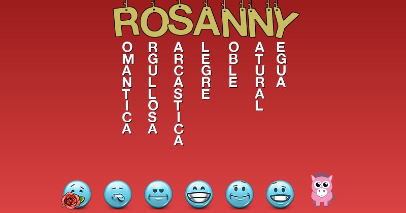 Emoticones para rosanny - Emoticones para tu nombre