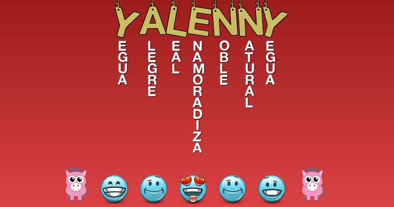 Emoticones para yalenny - Emoticones para tu nombre