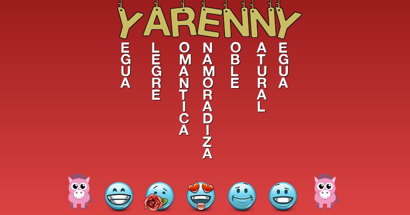 Emoticones para yarenny - Emoticones para tu nombre