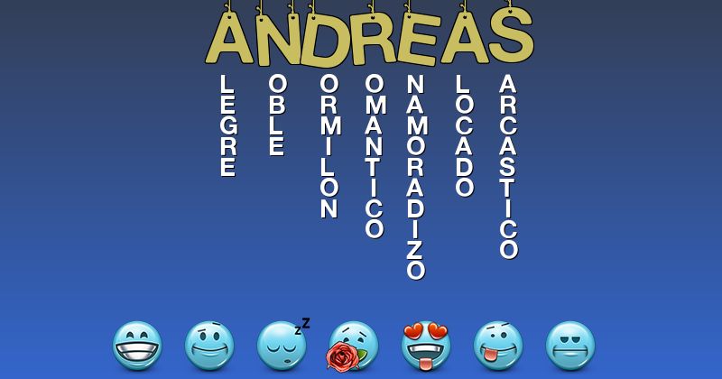 Emoticones para andreas - Emoticones para tu nombre