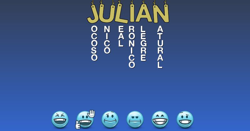 Emoticones para julián - Emoticones para tu nombre