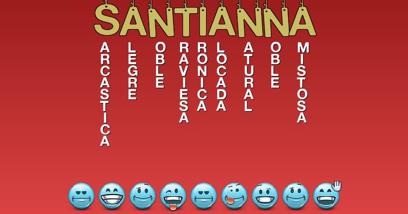 Emoticones para santianna - Emoticones para tu nombre