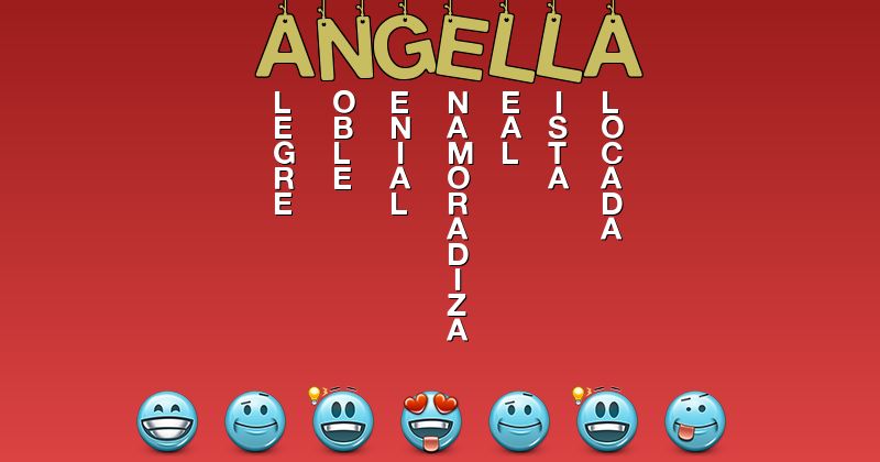 Emoticones para angella - Emoticones para tu nombre
