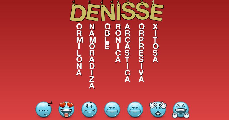 Emoticones para denisse - Emoticones para tu nombre