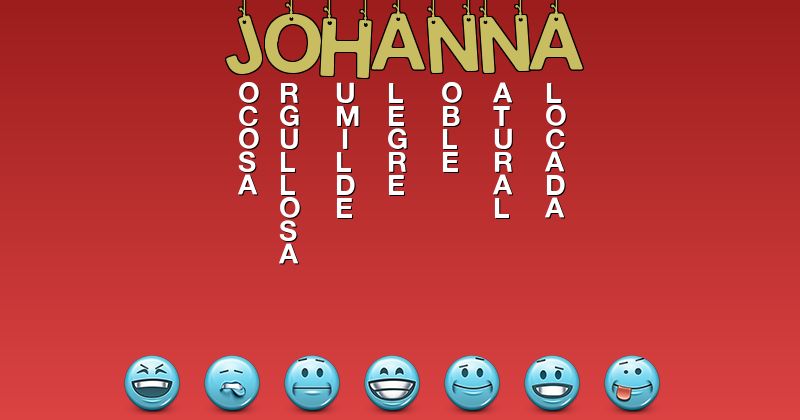 Emoticones para johanna - Emoticones para tu nombre