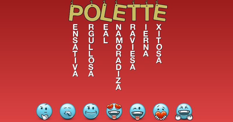 Emoticones para polette - Emoticones para tu nombre