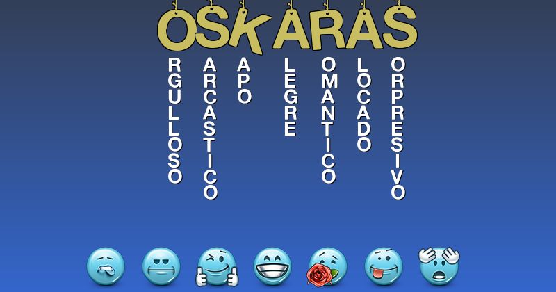 Emoticones para oskaras - Emoticones para tu nombre
