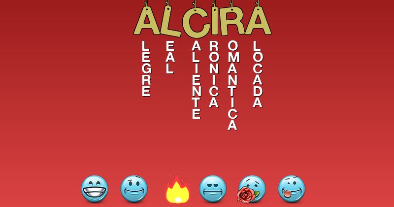 Emoticones para alcira - Emoticones para tu nombre