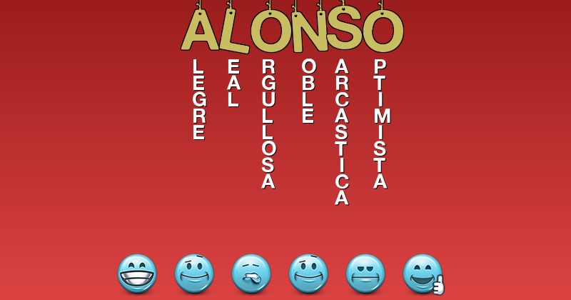 Emoticones para alonso - Emoticones para tu nombre