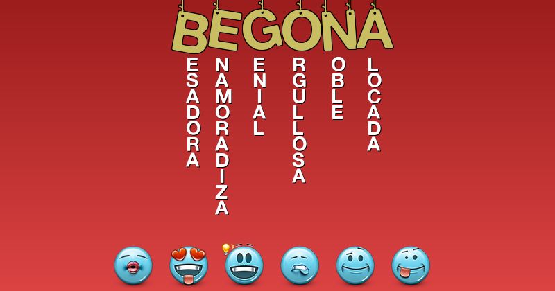 Emoticones para begoña - Emoticones para tu nombre