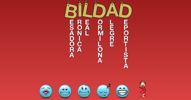 Emoticones para bildad - Emoticones para tu nombre