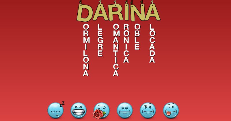 Emoticones para darina - Emoticones para tu nombre