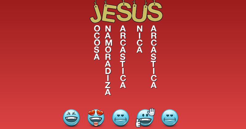 Emoticones para jesús - Emoticones para tu nombre