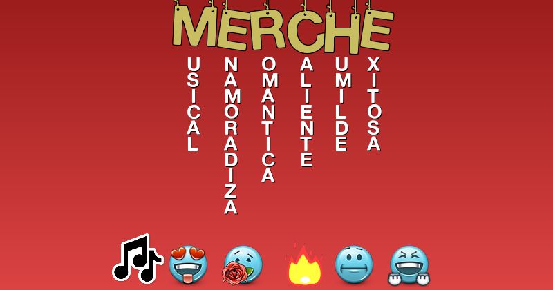 Emoticones para merche - Emoticones para tu nombre
