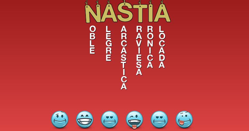 Emoticones para nastia - Emoticones para tu nombre