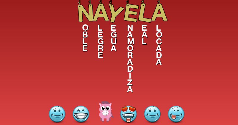 Emoticones para nayela - Emoticones para tu nombre