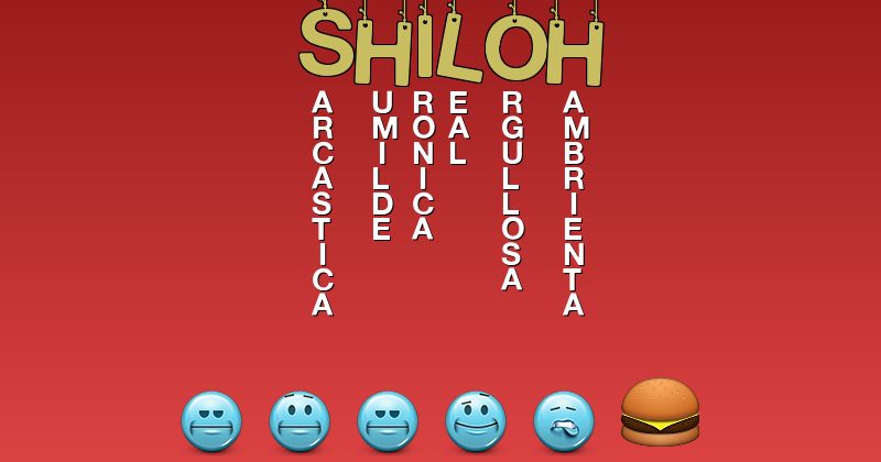 Emoticones para shiloh - Emoticones para tu nombre
