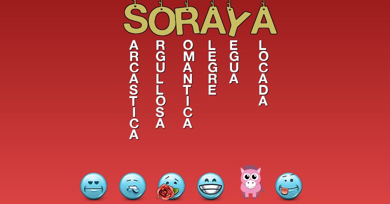 Emoticones para soraya - Emoticones para tu nombre