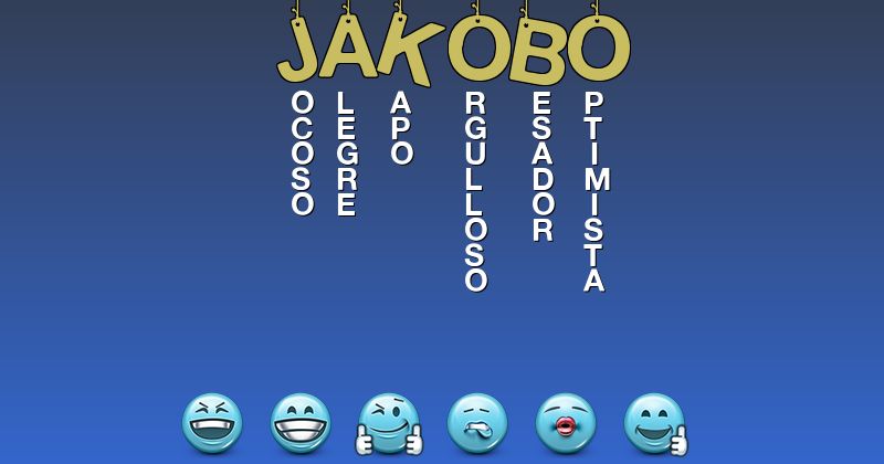 Emoticones para jakobo - Emoticones para tu nombre
