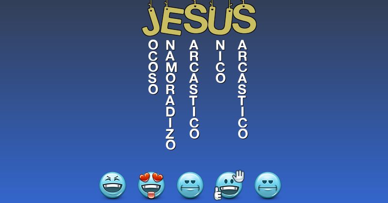 Emoticones para jesús - Emoticones para tu nombre