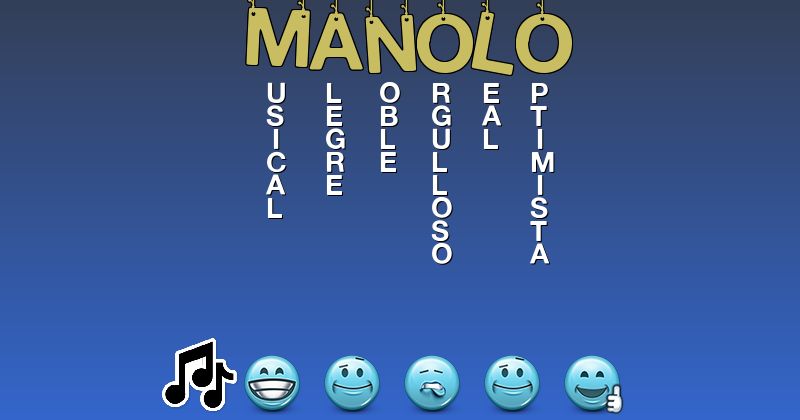 Emoticones para manolo - Emoticones para tu nombre