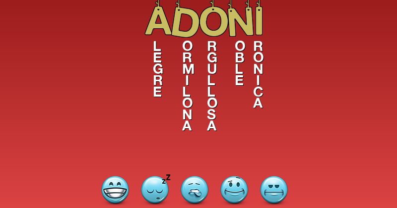 Emoticones para adoni - Emoticones para tu nombre