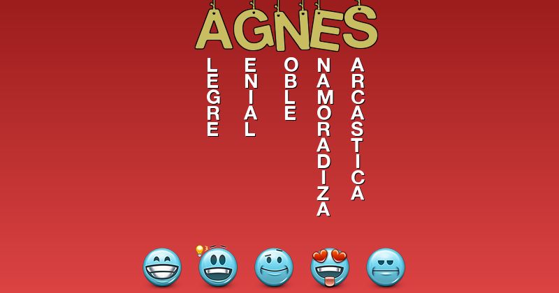 Emoticones para agnes - Emoticones para tu nombre